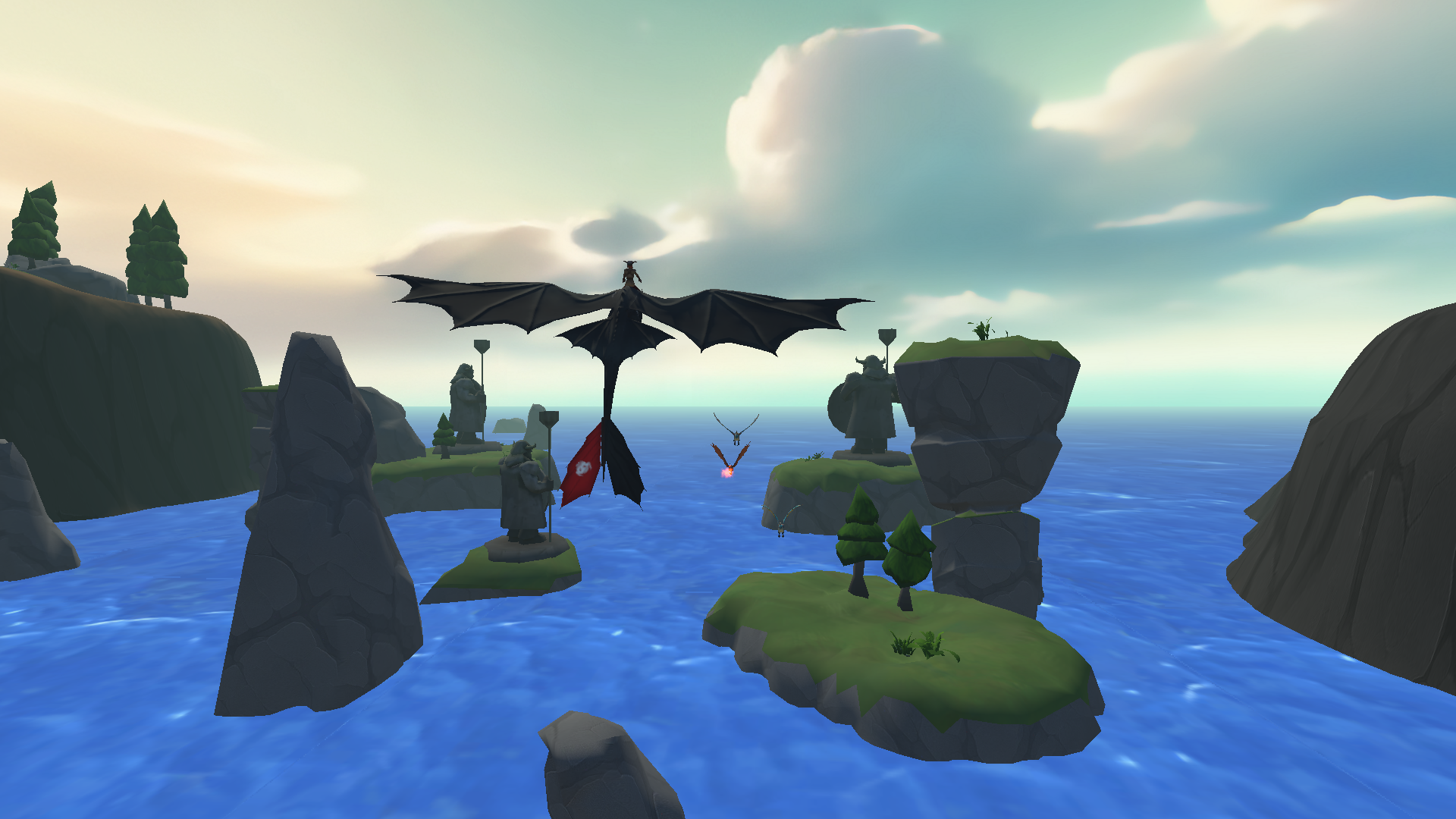 An image from How to Train Your Dragon: Riders of the Skies game for Nex Playground