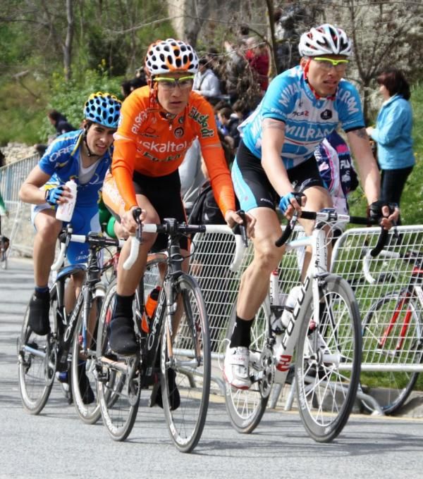 Christian Knees (Milram) Amets Tzurruka (Euskaltel-Euskadi)