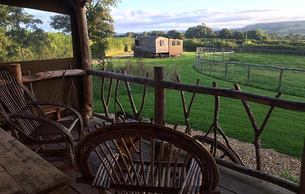 Each cabin offers good levels of privacy from other guests