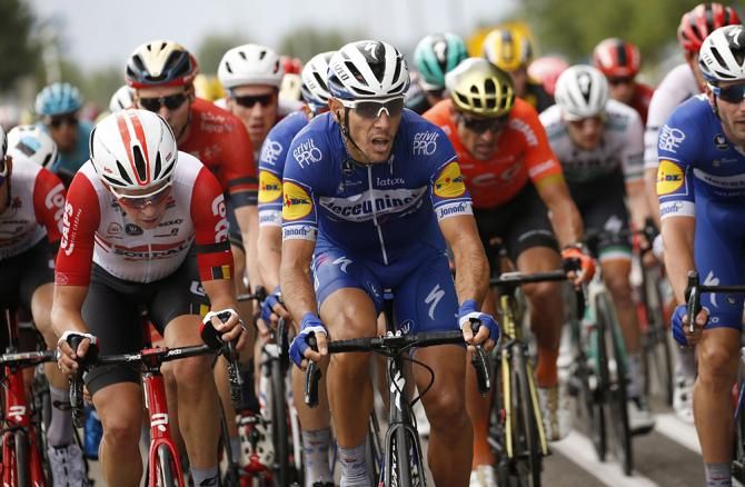 Philippe Gilbert (Deceuninck-QuickStep) during the first stage of BinckBank Tour