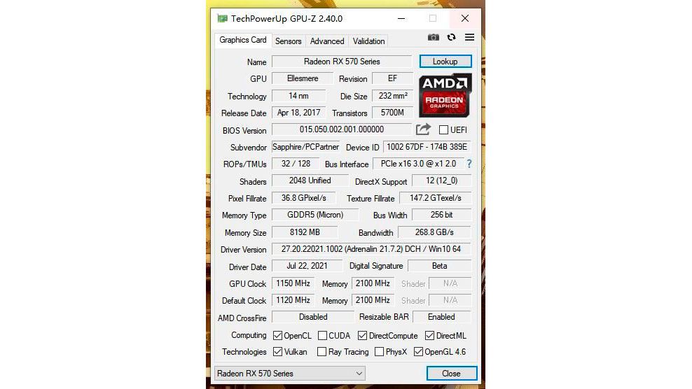 Radeon RX 570 Duo