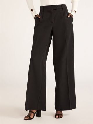 Scoop Women's and Women's Plus Ultimate Crepe Wide Leg Pants, 32.5