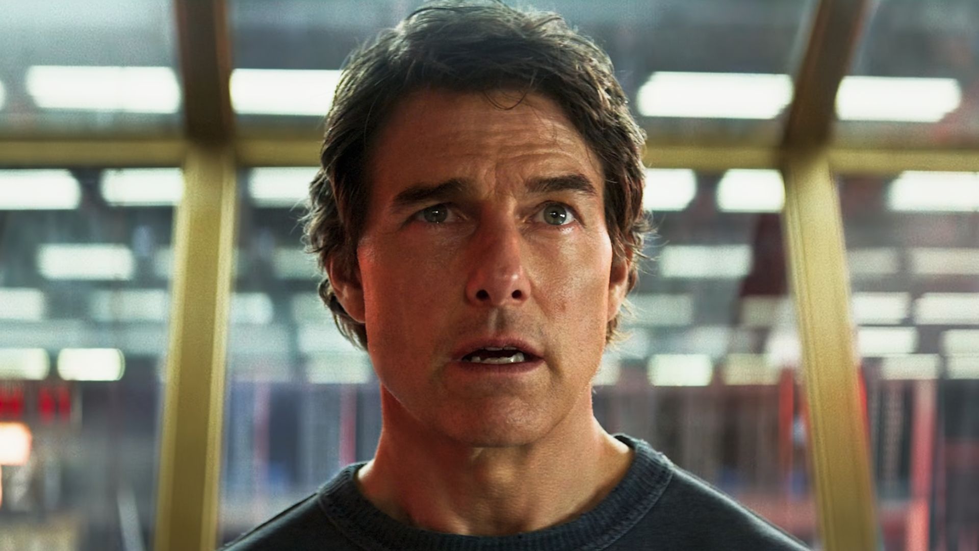 Tom Cruise in Mission: Impossible-The Final Reckoning.