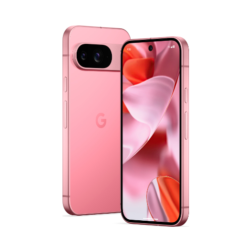 Google Pixel 9 official render front and back - Peony