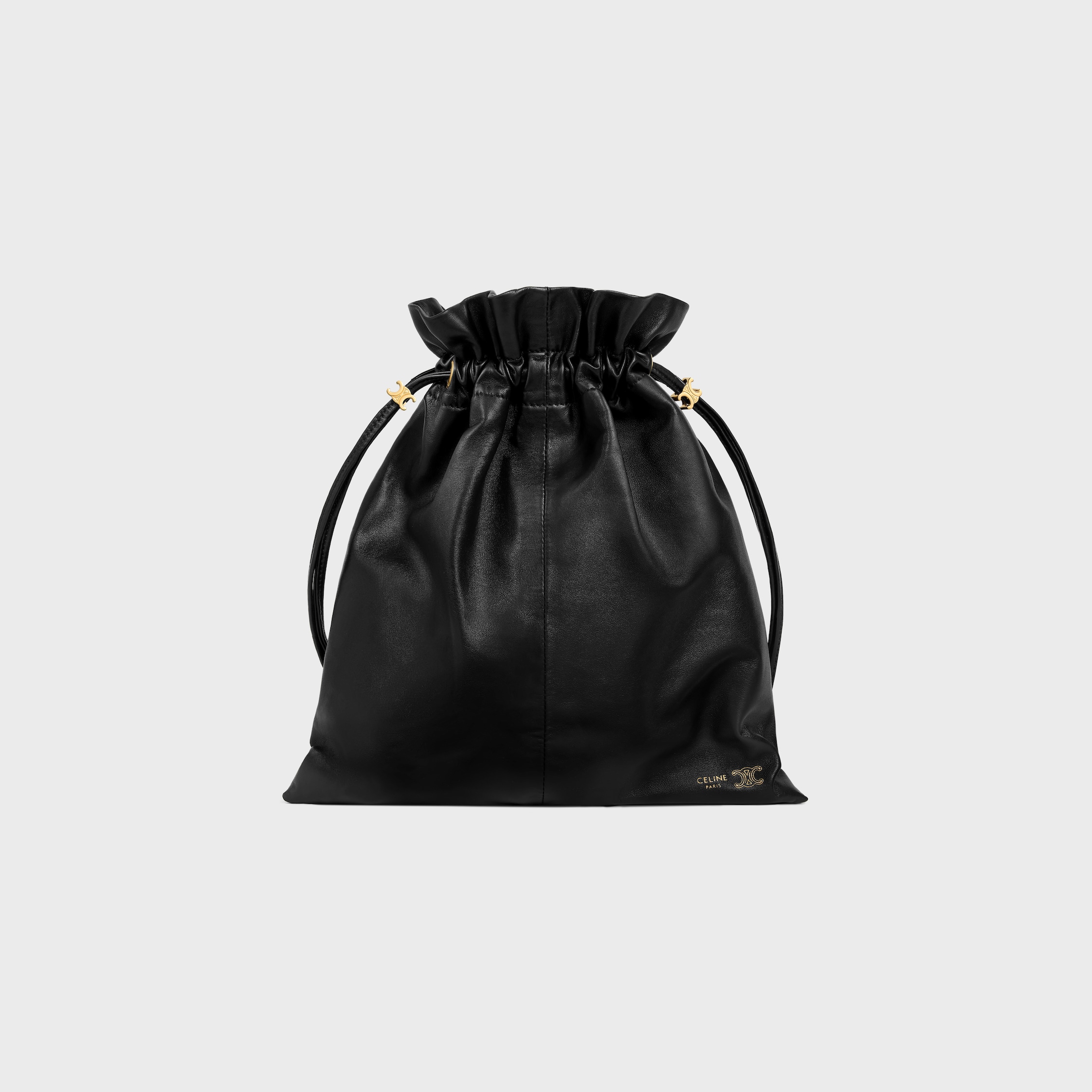 Small Crystal Pouch in Lambskin