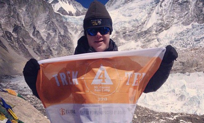 Eli Reimer, a 16-year-old with Down syndrome, reaches one of Mount Everest&amp;#039;s Base camp, a 70-mile trek to 17,598 feet.