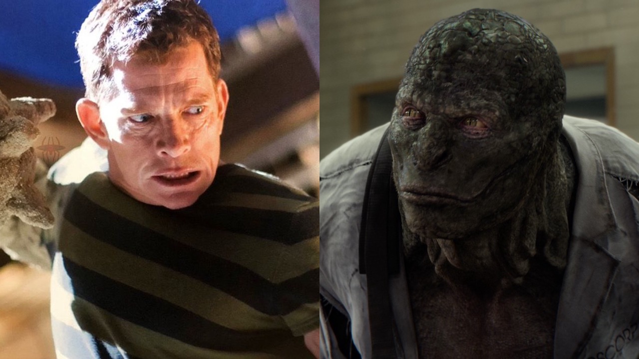 Spider-Man 3's Sandman and The Amazing Spider-Man's Lizard