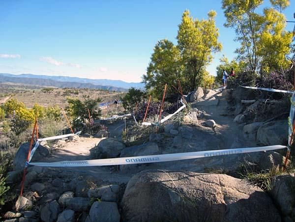 This climb featured some tight switchbacks.