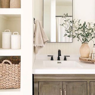 How to Fix Common Bathroom Storage Blunders and Maximize Space  Under  bathroom sink storage, Bathroom sink storage, Bathroom towel storage