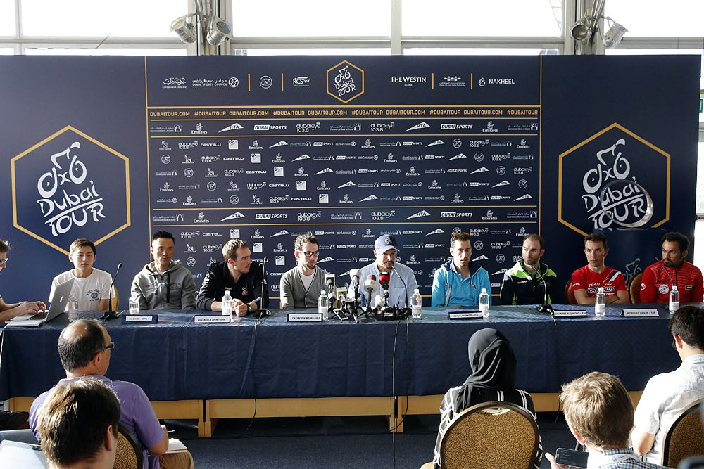 The Dubai Tour press conference