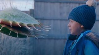 John Lewis 2023 ad featuring boy and Venus flytrap