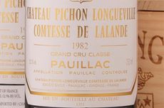 Bordeaux 1982, Pichon Comtesse