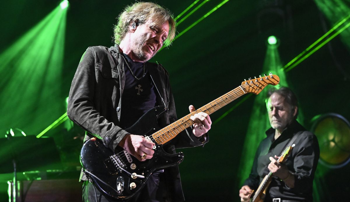 Kenny Wayne Shepherd performs at the Jim Irsay Collection Concert at the Bill Graham Civic Auditorium on December 10, 2022 in San Francisco, California