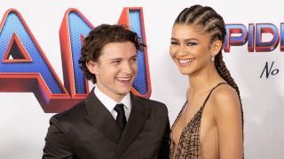 Tom Holland and Zendaya on the red carpet for Spider-Man: No Way Home