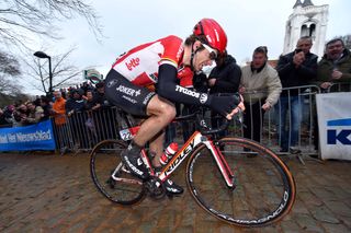 Jurgen Roelandts (Lotto Soudal) on the Kemmelberg