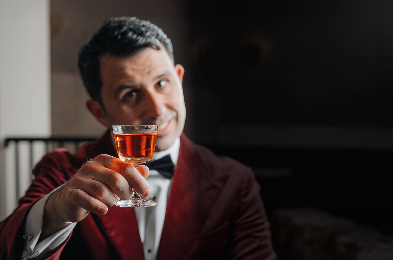 Turkish brand Nude's Welcome Drink glasses for smaller serves, featured in Decanter's spirits briefing. 