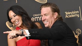 Joanna and Chip Gaines at the Emmys