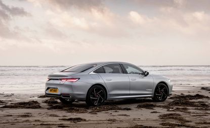 DS car on beach