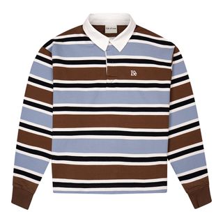 Loe Striped Rugby | Blue Brown