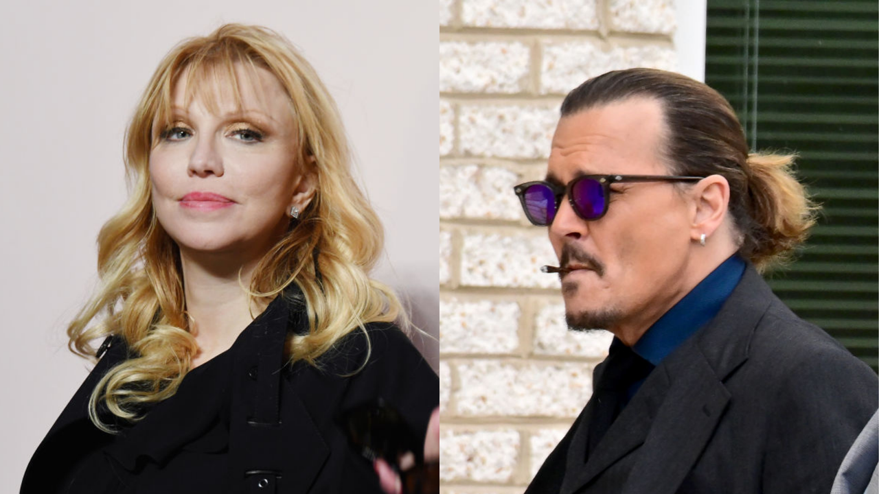 Johnny Depp Courtney Love