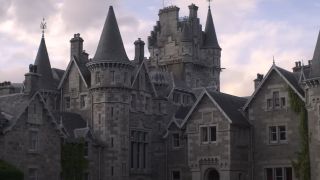 Balmoral Castle as shown in The Crown