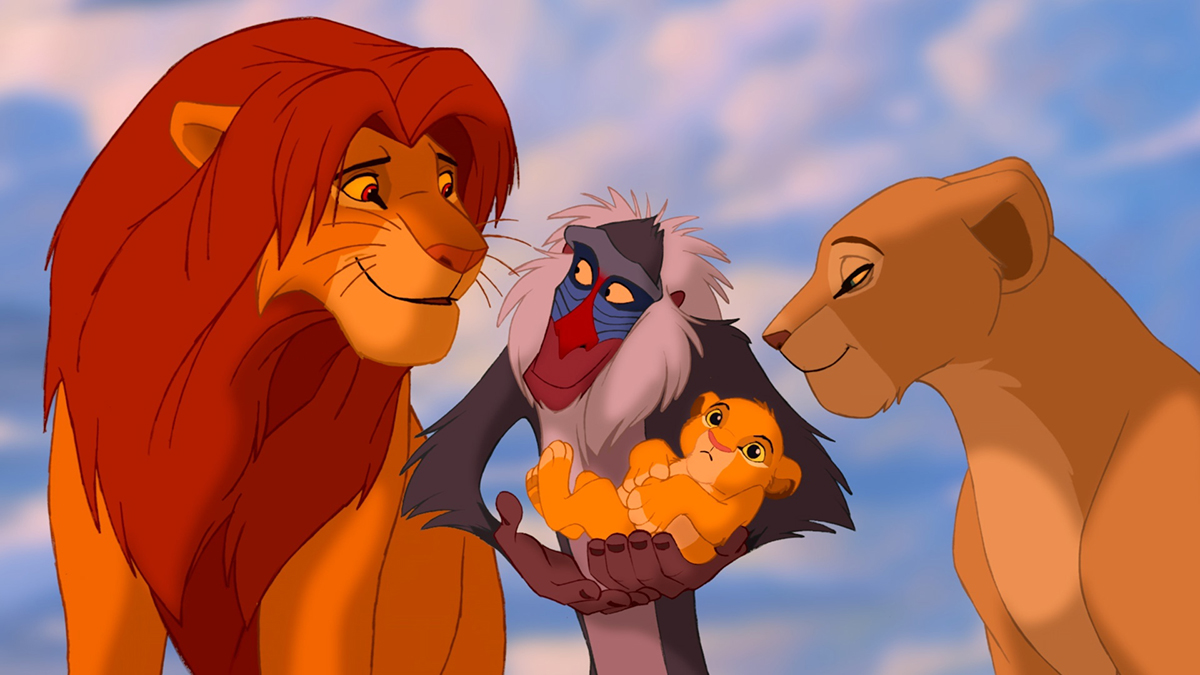 Simba and Mufasa