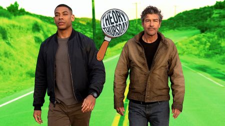 Aaron Pierre and Kyle Chandler in "Lanterns" on HBO Max