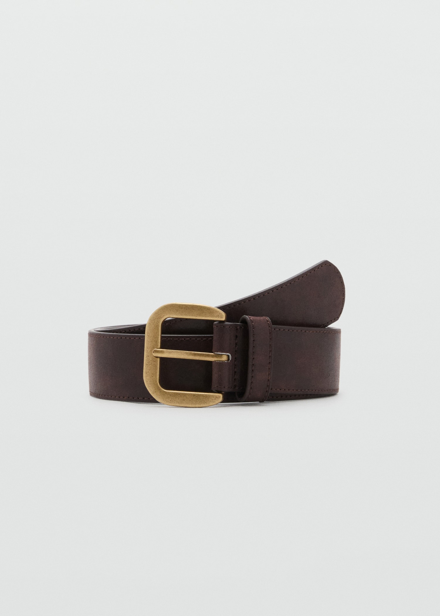 Square Buckle Belt - Women | Mango United Kingdom