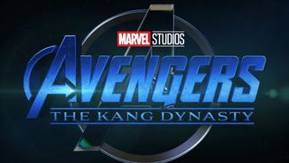 A logo for Avengers: The Kang Dynasty