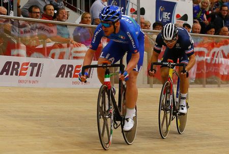 Bryan Coquard (France) and Simone Consoni (Italy)
