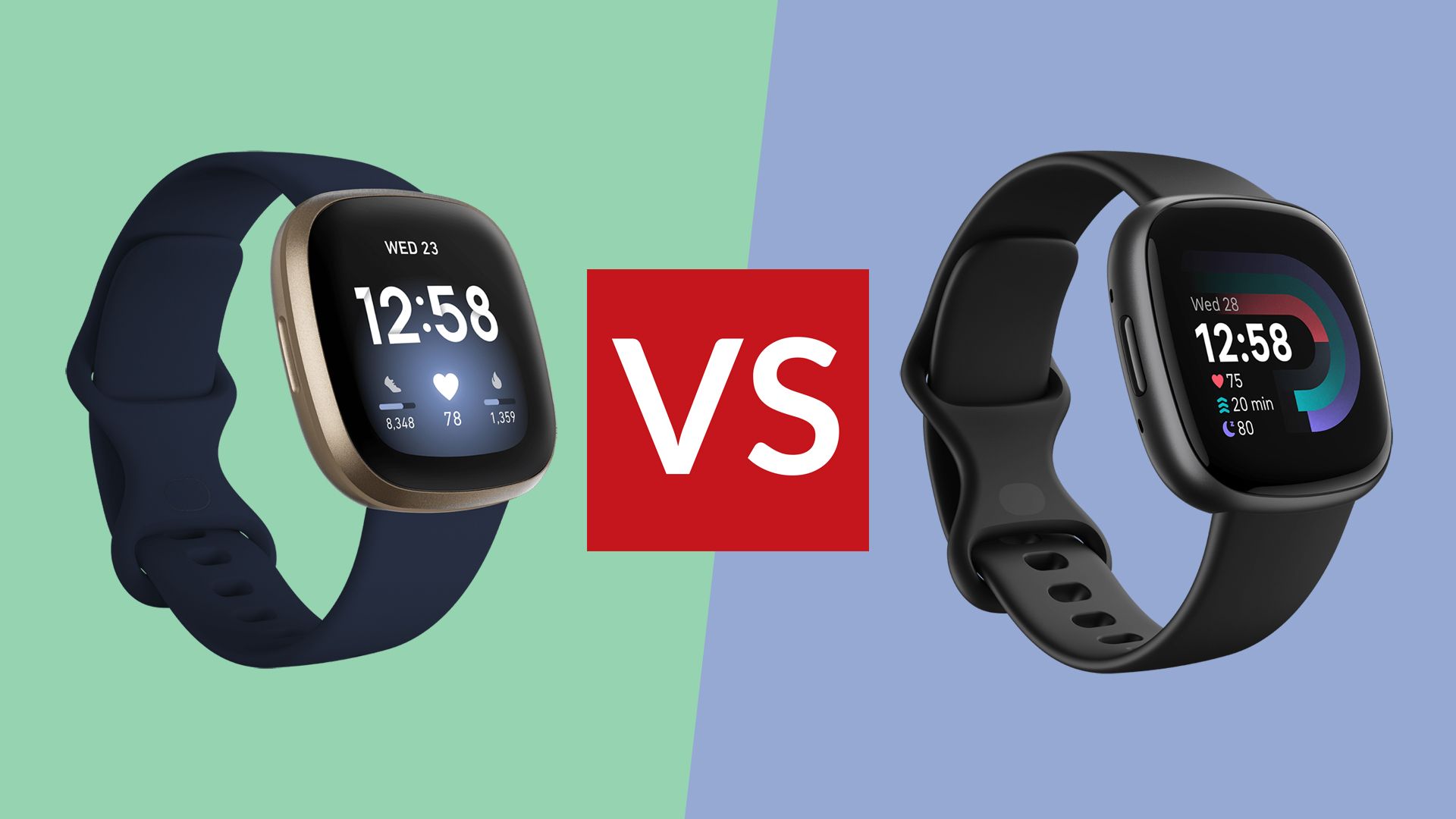 Fitness Smartwatch Watch Fitbit Versa Or Sense Fitbit Sense Vs