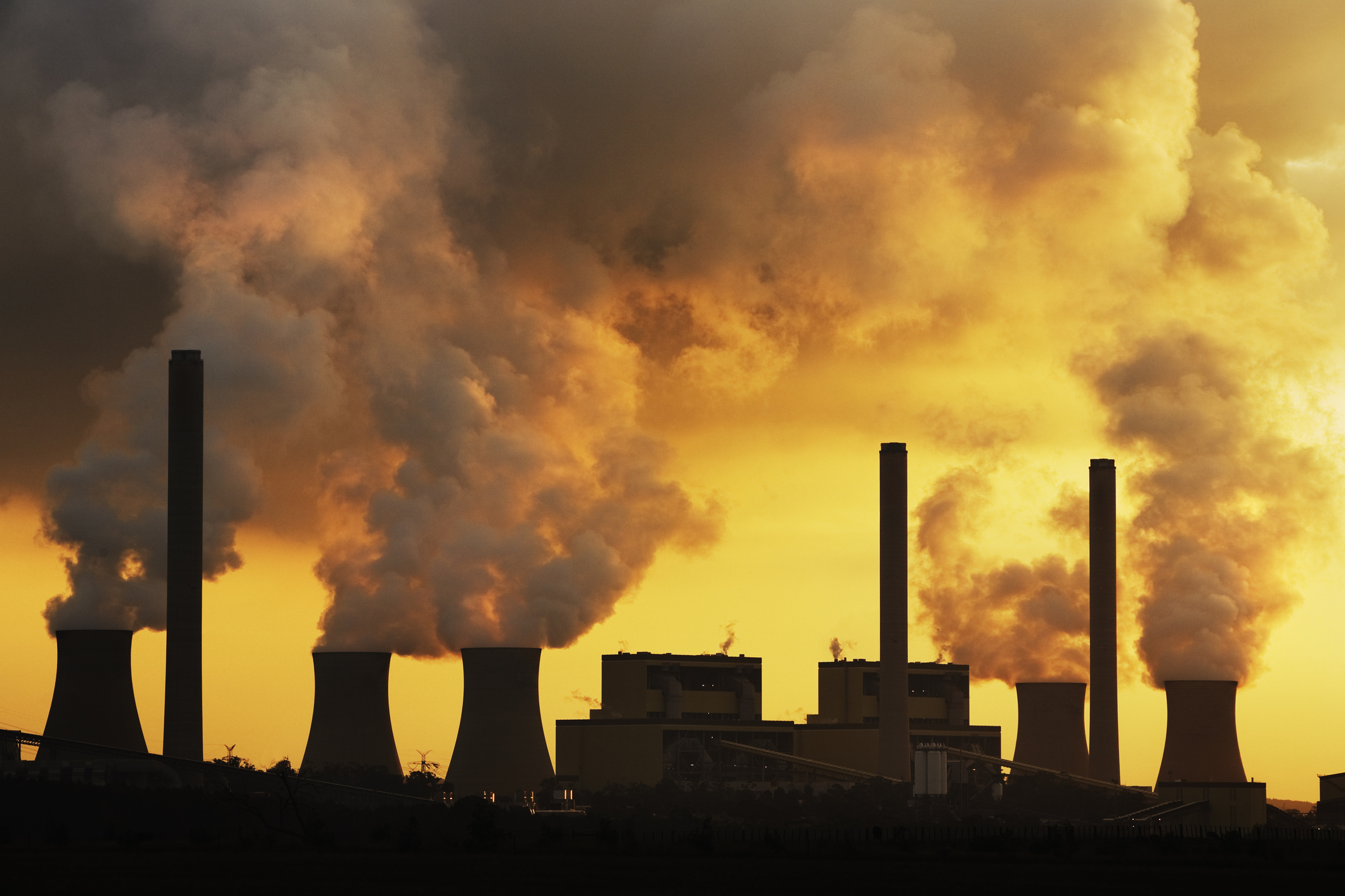 Image of a power station