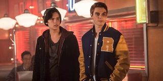 Jughead and Archie Cole Sprouse K.J. Apa Riverdale The CW