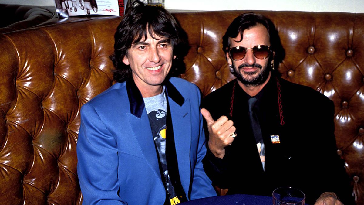 George Harrison and Ringo Starr