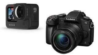 GoPro Hero9 Black and Panasonic Lumix G85