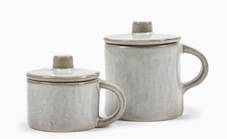 lidded ceramic mugs by Serax Marie Michielssen