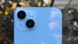 Apple iPhone 14 Blick auf die Kamera auf der Rückseite