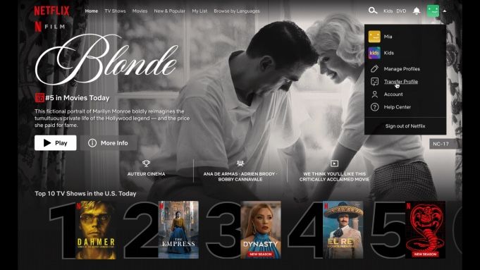 Netflix launches Profile Transfer to get freeloaders off your account Netflix launches Profile Transfer to get freeloaders off your account