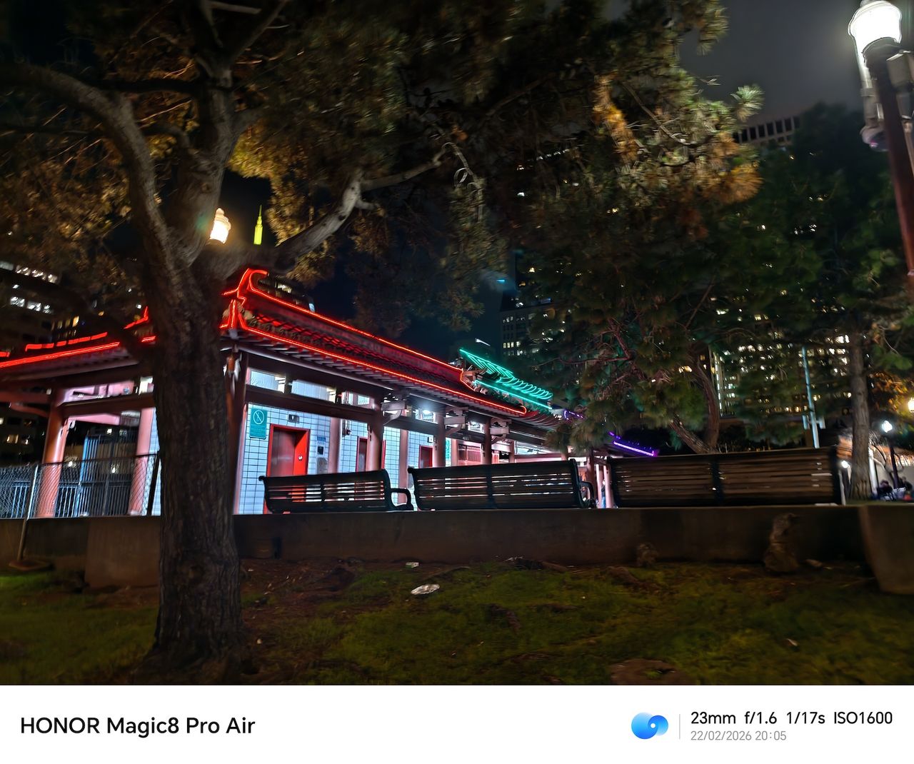 Camera Sample captured on the Honor Magic 8 Pro Air