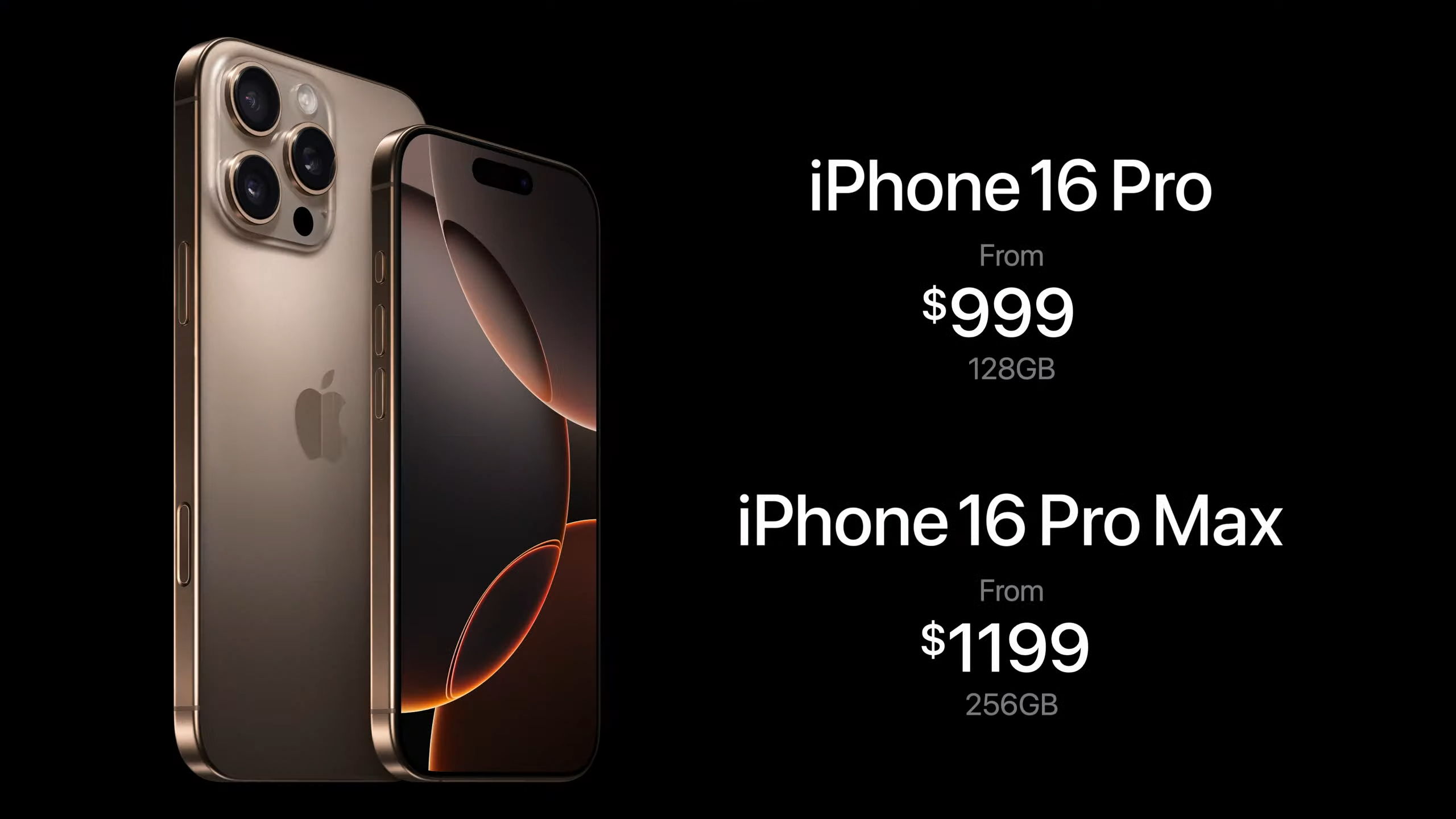 iPhone 16 Pro pricing