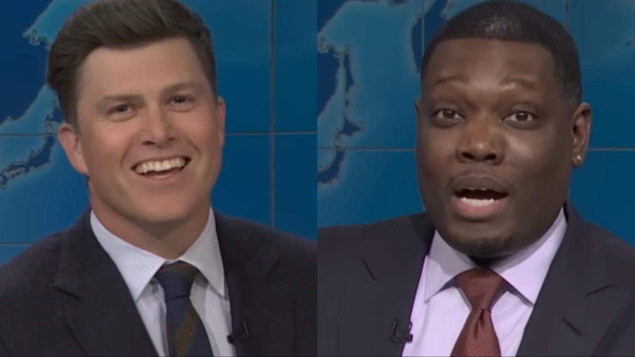 Colin Jost and Michael Che on Weekend Update
