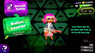 Splatoon 2 Online Lounge