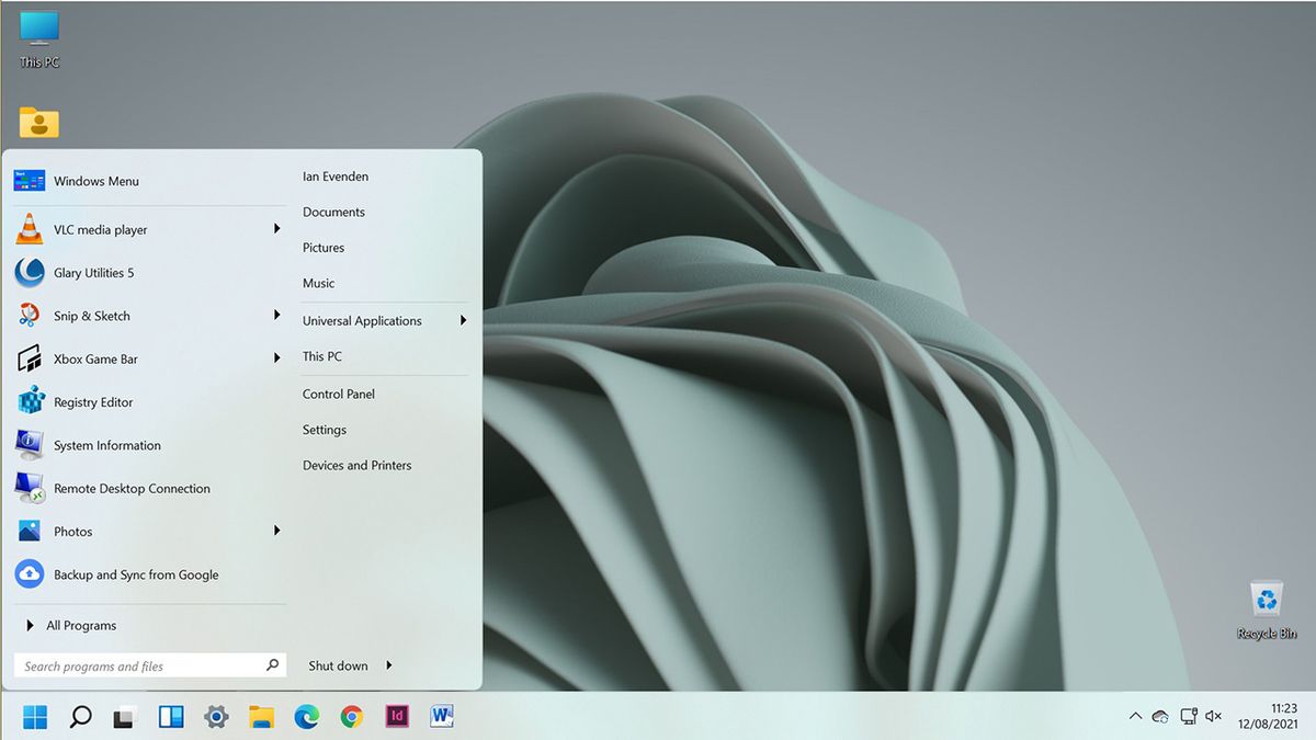 Start 11 allows changes to the Windows 11 Start menu