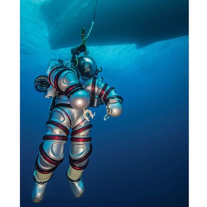 The Self Propelled Aquanaut Suit.