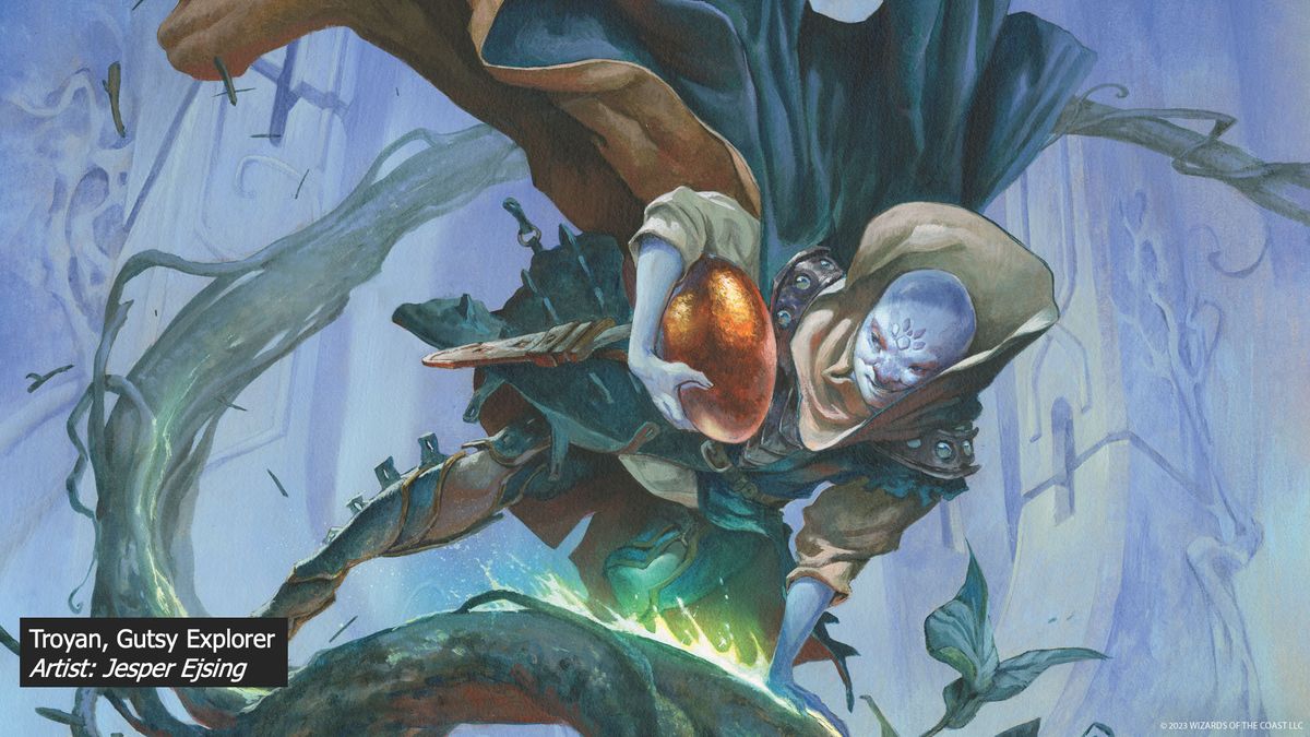 A version of Jack and the Beanstalk in Wilds of Eldraine