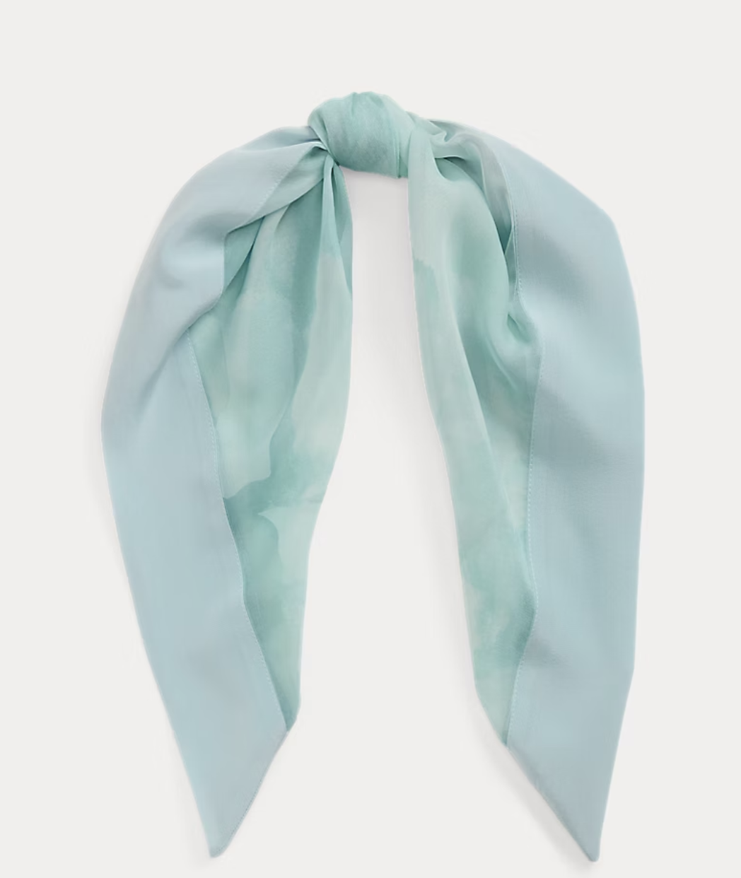 A mint green Ralph Lauren scarf
