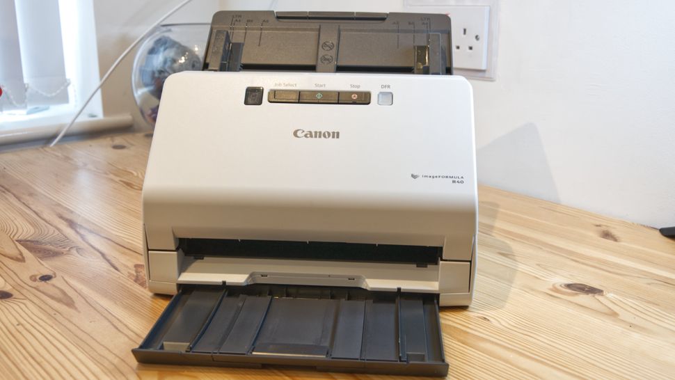 Canon ImageFORMULA R40 scanner review TechRadar