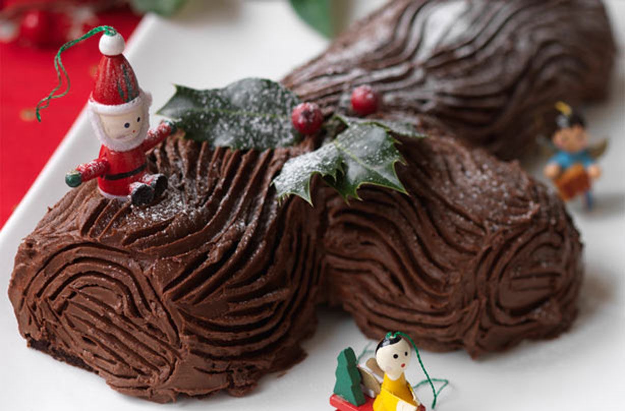 Hairy Bikers yule log recipe