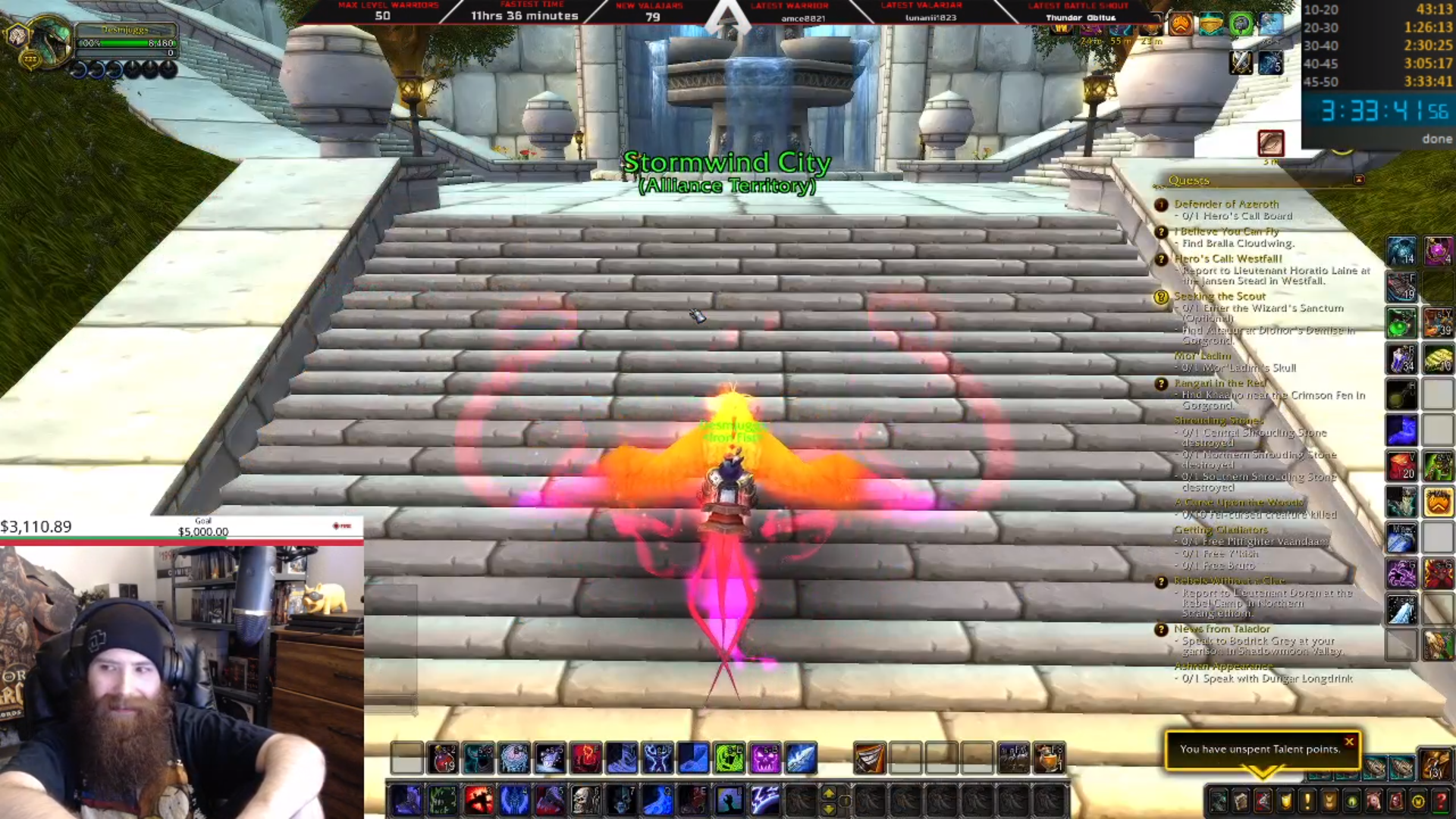 World Of Warcraft' player hits max level before reaching the tutorial