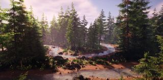 Generating a natural environment with Procedural Content Generation tools in Unreal Engine 5, by Jingtian Li